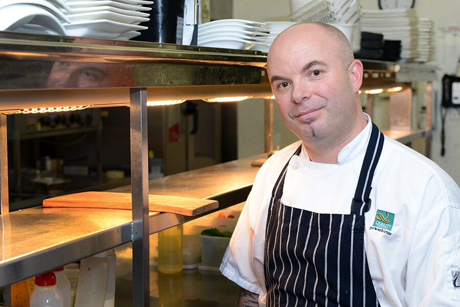 Quality Hotel Powerhouse Armidale's chef David Hill.