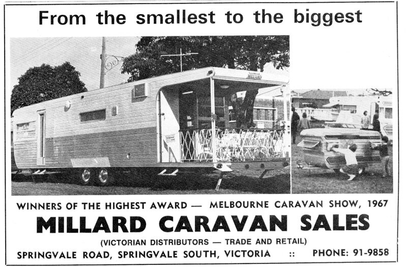 millard caravans history
