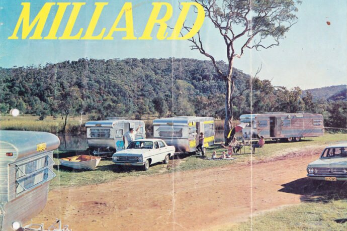 vintage millard caravans history