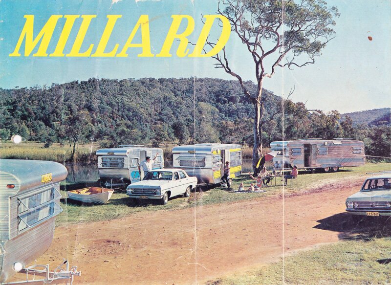 vintage millard caravans history